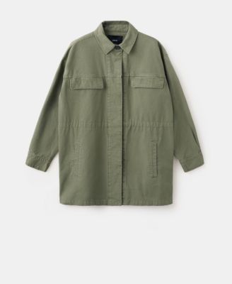 Women's Oversized Denim Parka