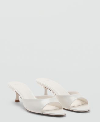 Women's Strap Kitten-Heel Sandals