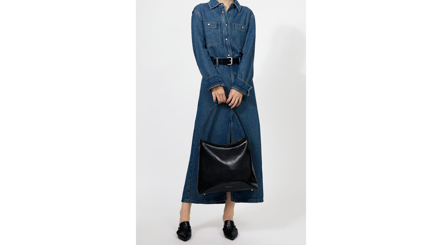 Женская сумка Victoria Hyde London Carol Large Leather Shoulder Victoria Hyde, цвет: Чёрный — фото 2