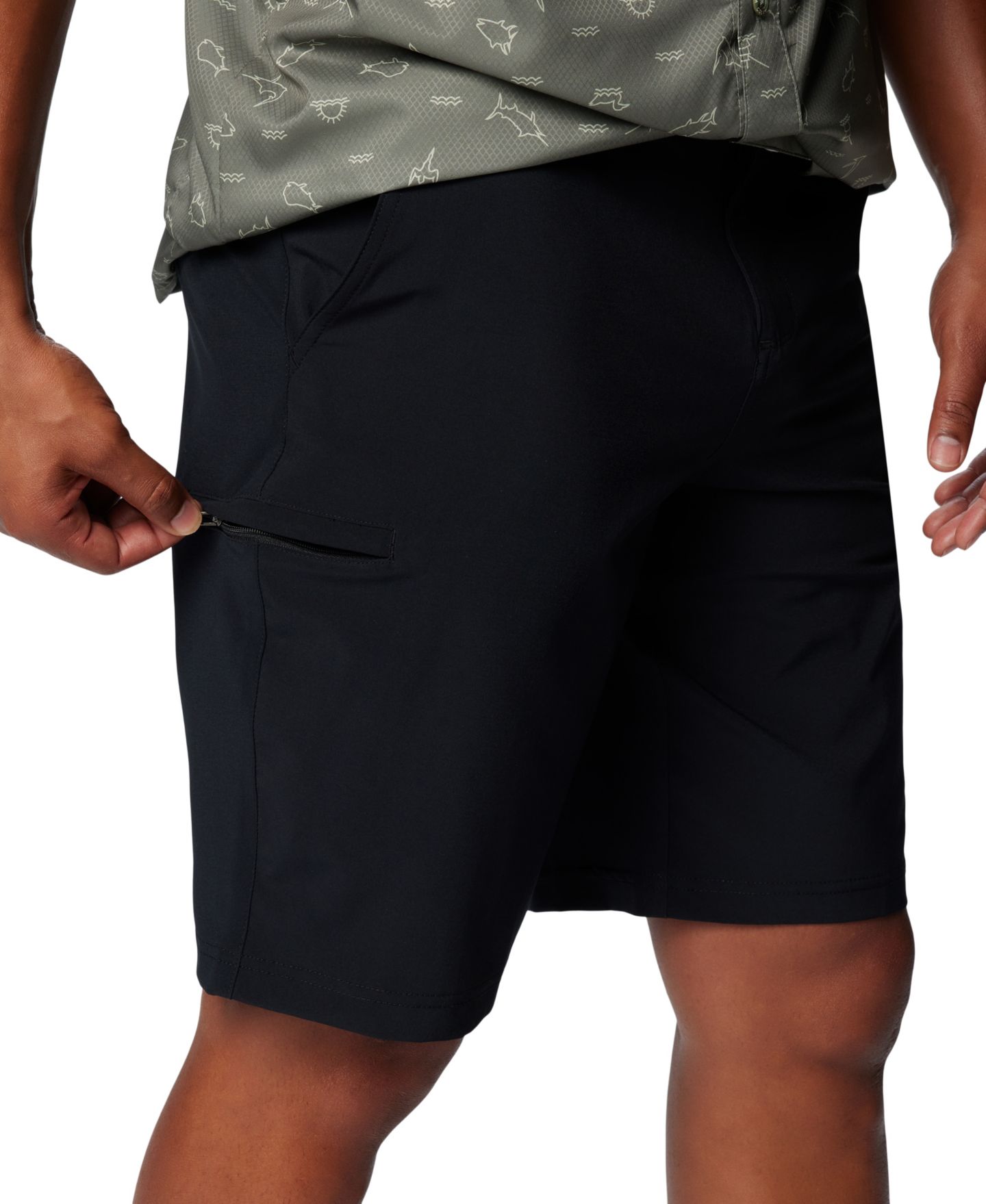 Мужские шорты Columbia PFG Grander Marlin III Offshore 10" Short, цвет: Чёрный — фото 4