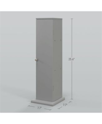 3-Tier Corner Cabinet - Modern Rustic Toilet Paper Storage for Bathroom Kitchen