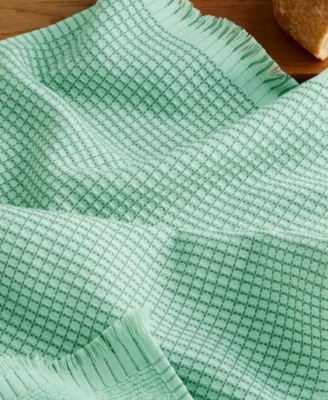 Gourmet Series Gridlines Kitchen Towels Set of 3, 18" x 28"