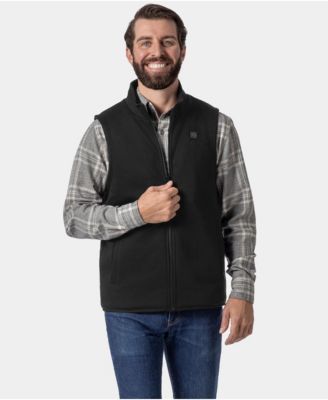 Men's 4-Zone Fleece Heated Vest