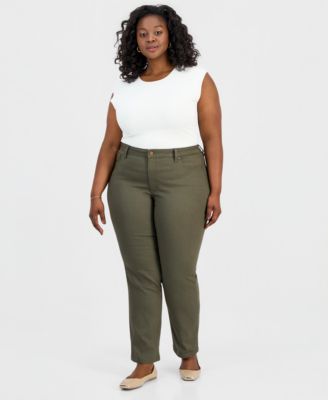 Plus Size Lexington Straight-Leg Jeans