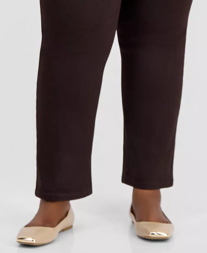 Plus Size Lexington Straight-Leg Jeans - thumbnail 6