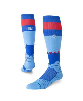 Men's and Women's Blue Atlanta Braves 2026 City Connect Over The Calf Socks