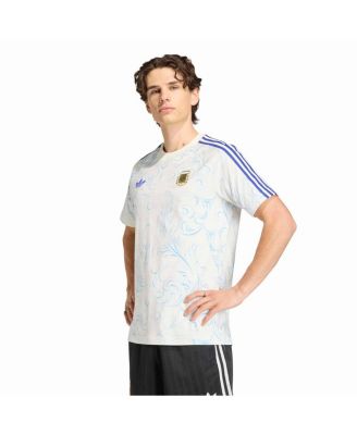 Men's White Argentina National Team All Over Printed T-Shirt