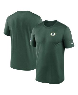 Men's Green  Bay Packers Sideline Legend Small Logo Dri-FIT T-Shirt