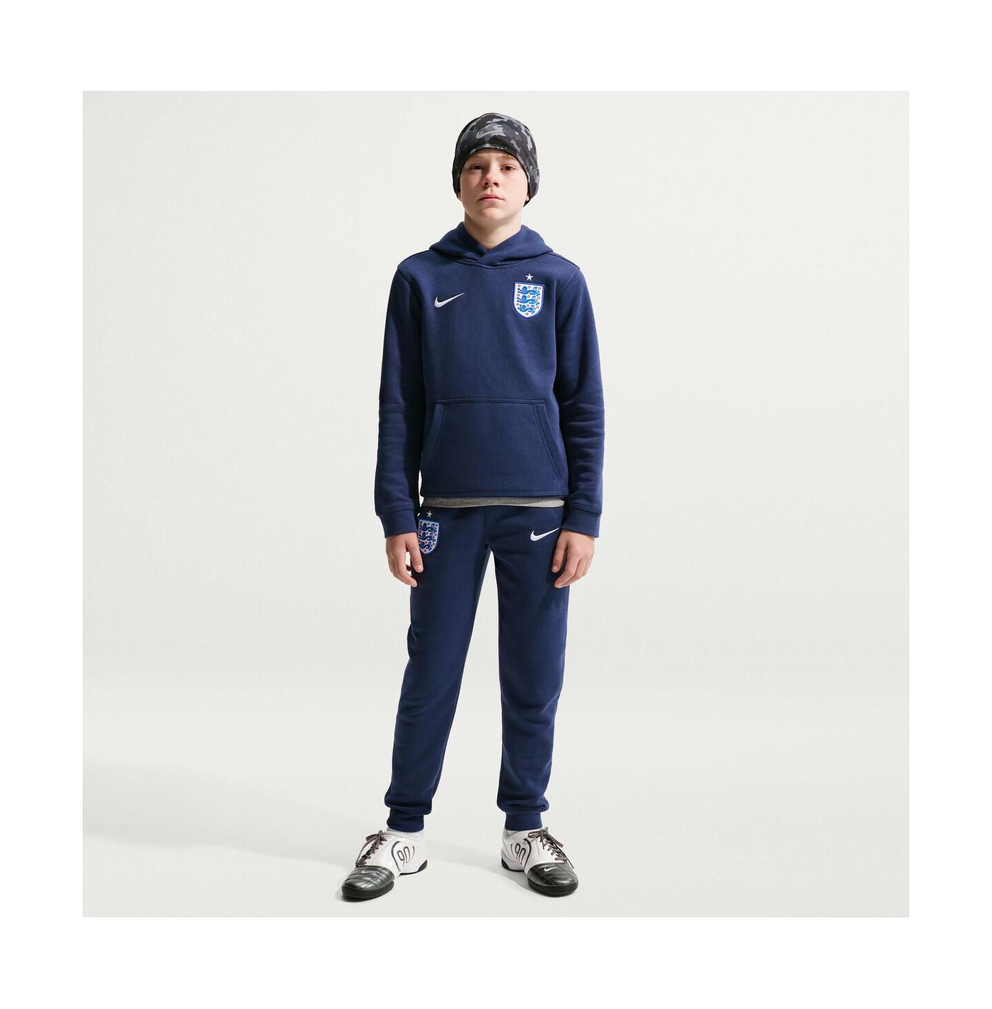 Детское худи Nike Navy England National Team Club — фото 1