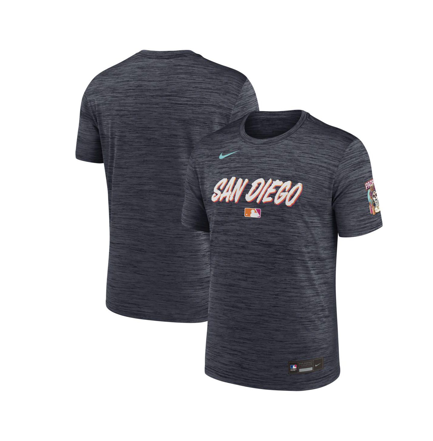 Мужская футболка Nike Obsidian San Diego Padres 2026 City Connect Authentic Collection Velocity Dri-FIT — фото 1