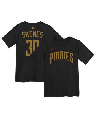 Preschool Paul Skenes Black Pittsburgh Pirates 2026 City Connect Name & Number T-Shirt