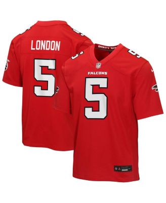 Big Boys and Girls Drake London Red Atlanta Falcons Game Jersey