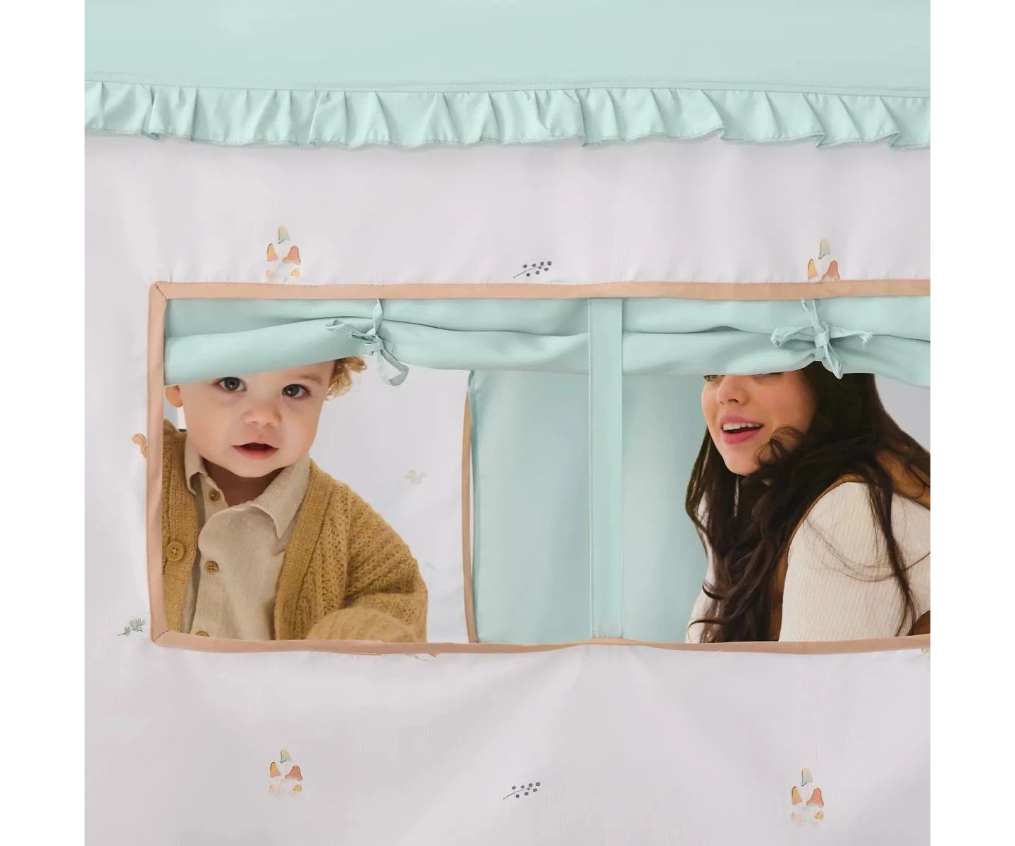 Детские игрушки Tiny Land Sweet Citrus Indoor Play Tent and Play Mat, 2-Piece Set, Ages 3+, цвет: Зелёный — фото 8
