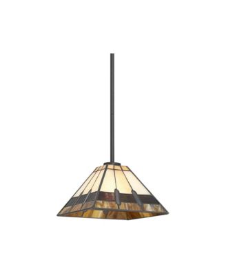 Estele  Wide Art Glass Mini Pendant Light