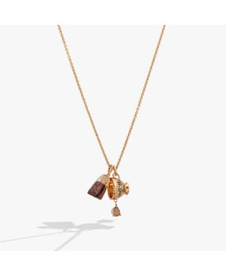 Spill the Tea' Cup and Tea Bag Charm Pendant Necklace