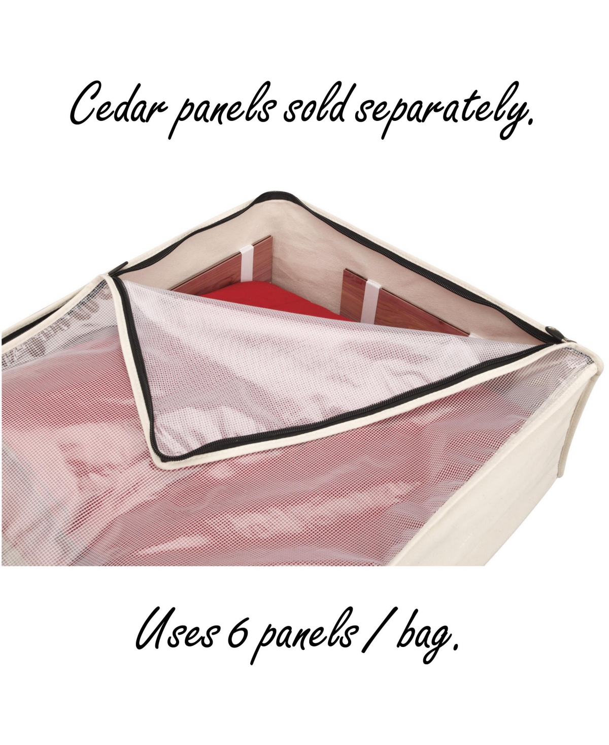Household Essentials Cedarline Blanket Storage Bag