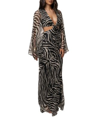 Women's Animal Print Maxi Dresses | Macy's
