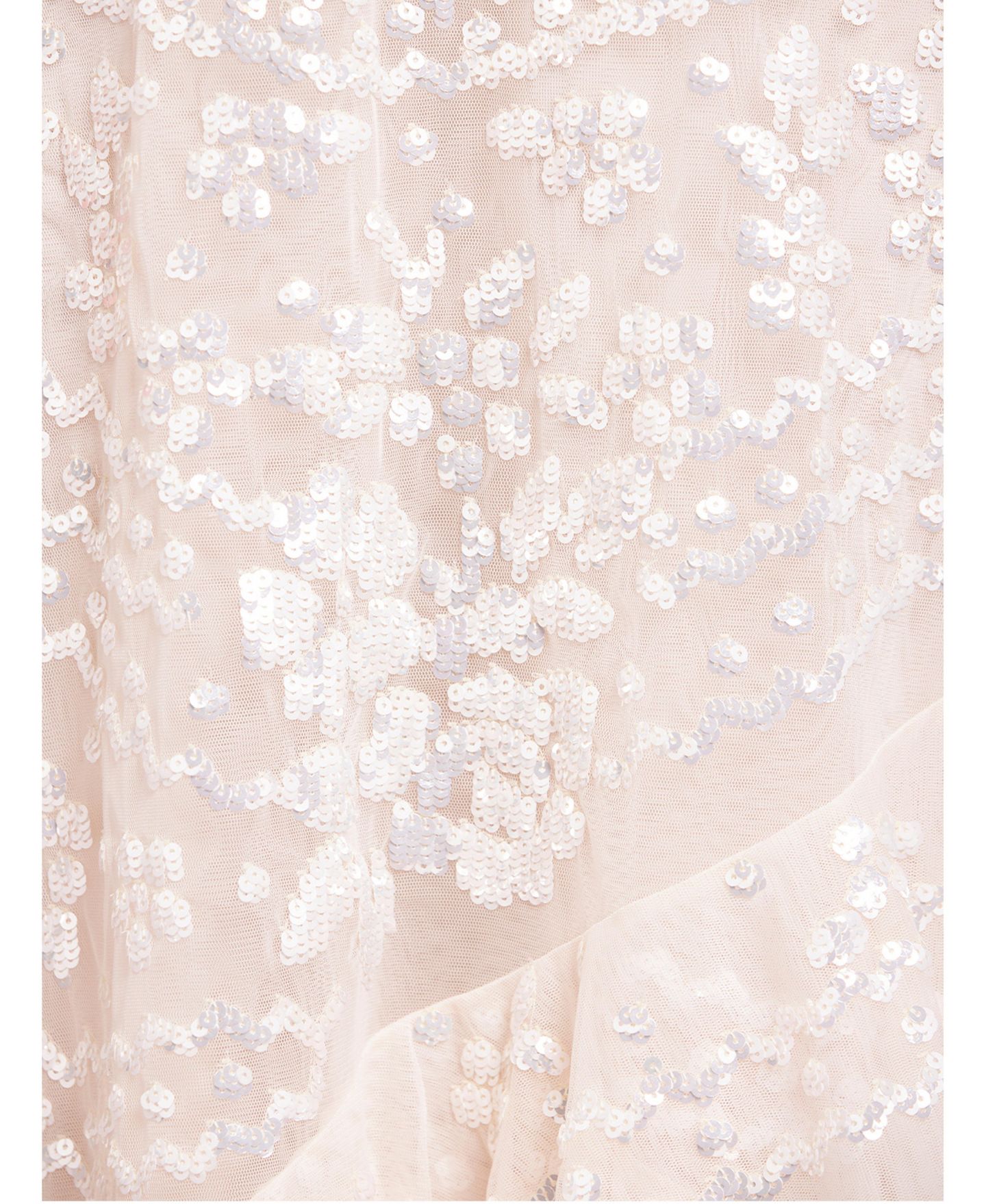 Женское платье Needle & Thread Anais Sequin Frill Ankle Gown, цвет: Кремовый — фото 2