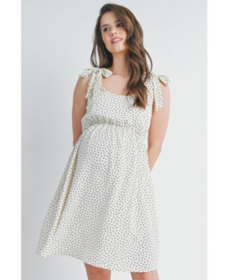 Ivory/Cream A Line Seasonal Maternity Dresses | Macy's