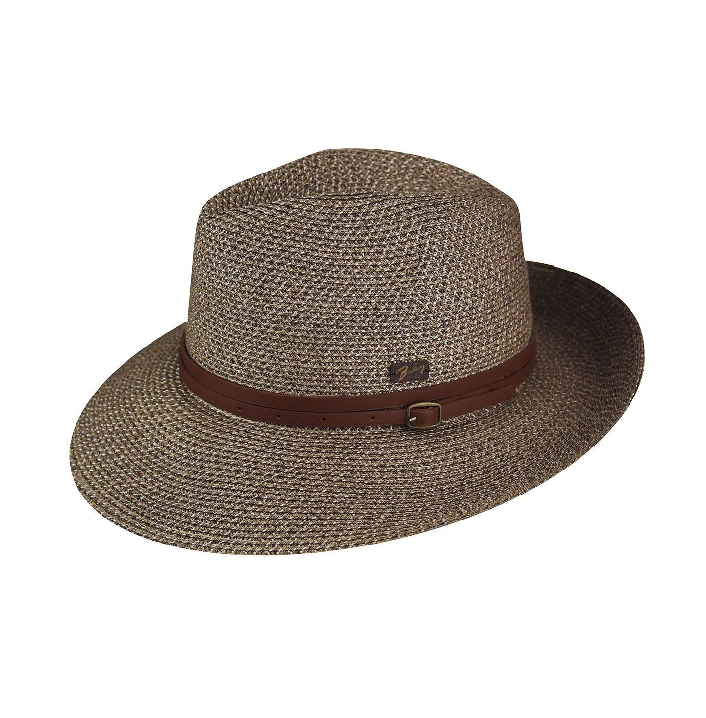 Мужские головные уборы Bailey 1922 Balans Roll Up Fedora, цвет: Серо-бежевый — фото 5