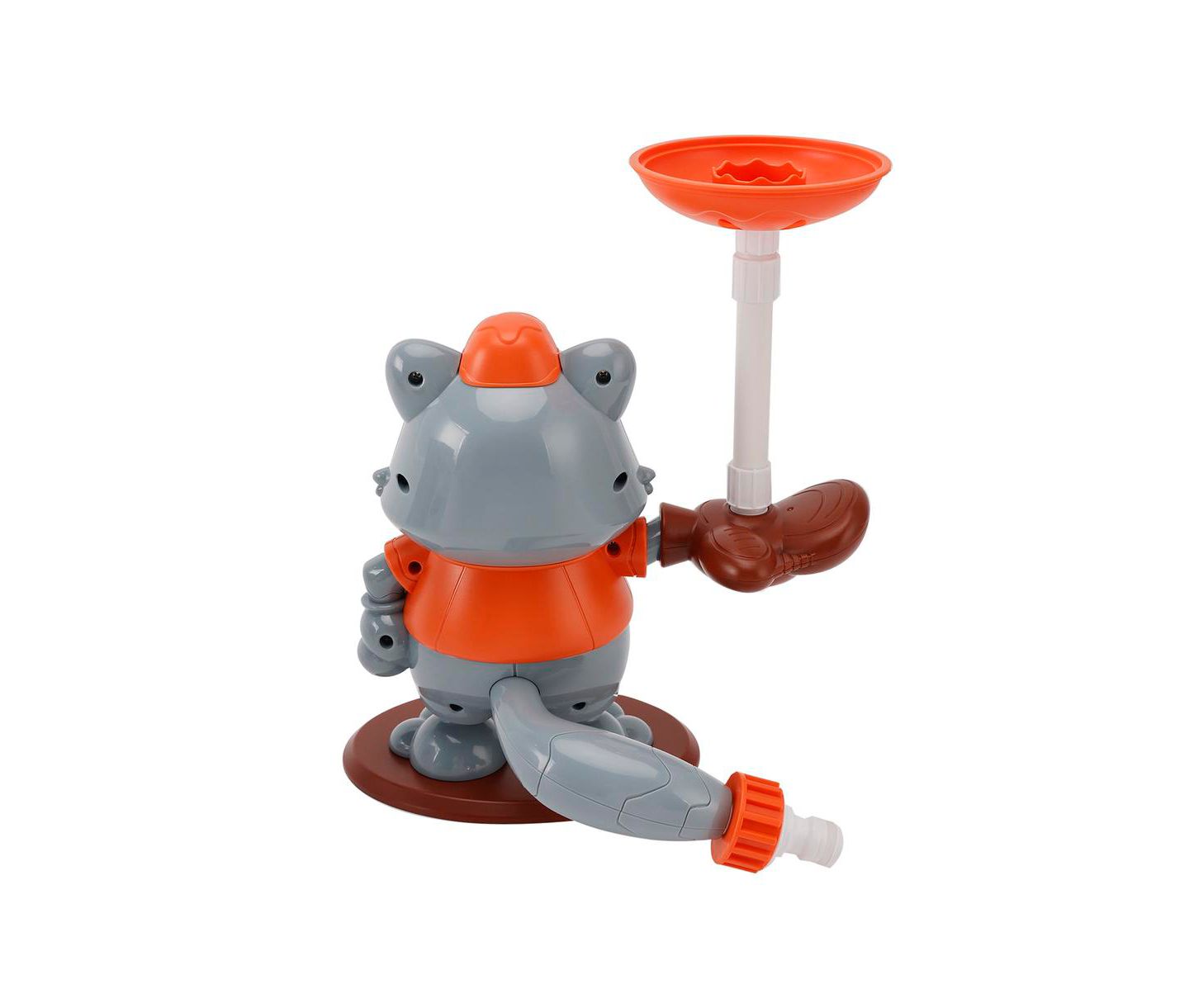 Детская игрушка Bruce & Shark 3-in-1 Baseball Water Sprinkler, Rotating, with Bat & Balls, Ages 3+, цвет: Серый — фото 8