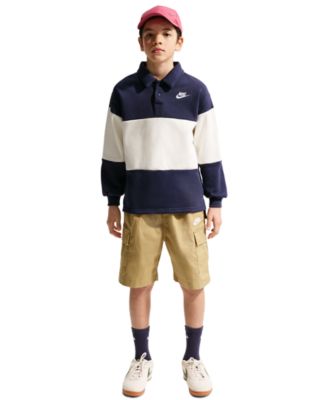 Nike Boys' 8-20 Sportswear Club Woven Cargo Shorts - Macy's