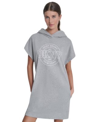 Women's Collegiate Medallion Logo Hooded Sneaker Dress