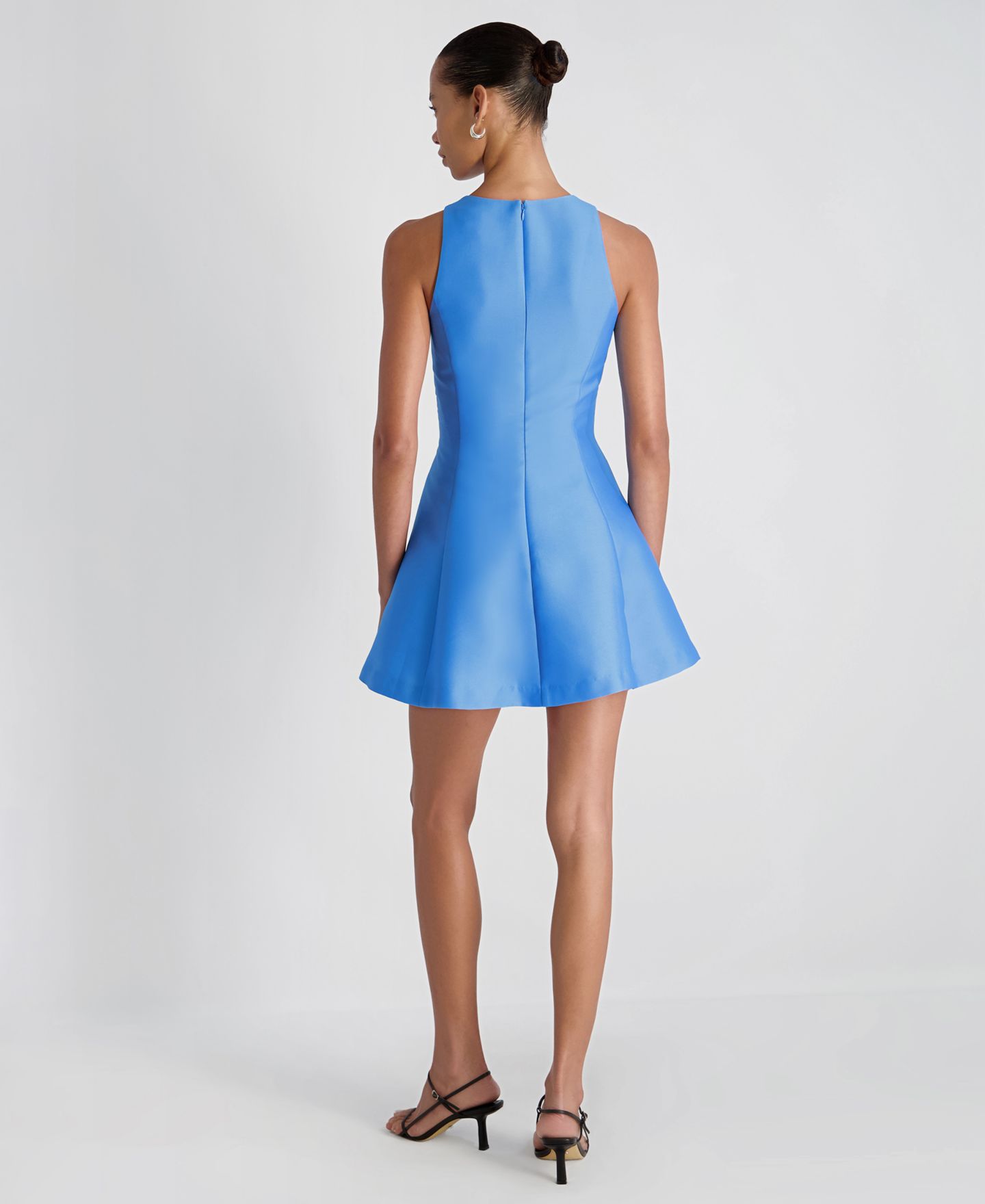 Женское платье French Connection Round Neck Sleeveless Dress, цвет: Синий — фото 5