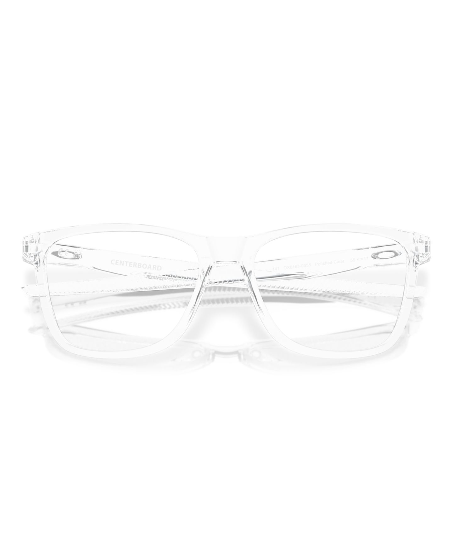 Мужские очки Oakley Round Centerboard Eyeglasses, OX8163, цвет: Полированный прозрачный — фото 2