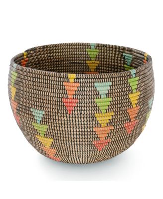 Prism Triangles Deep Storage Bowl Basket
