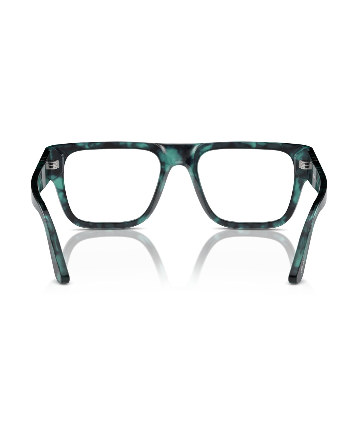 Очки Persol Square Unisex Eyeglasses, PO3348V, цвет: Синий гавана — фото 4