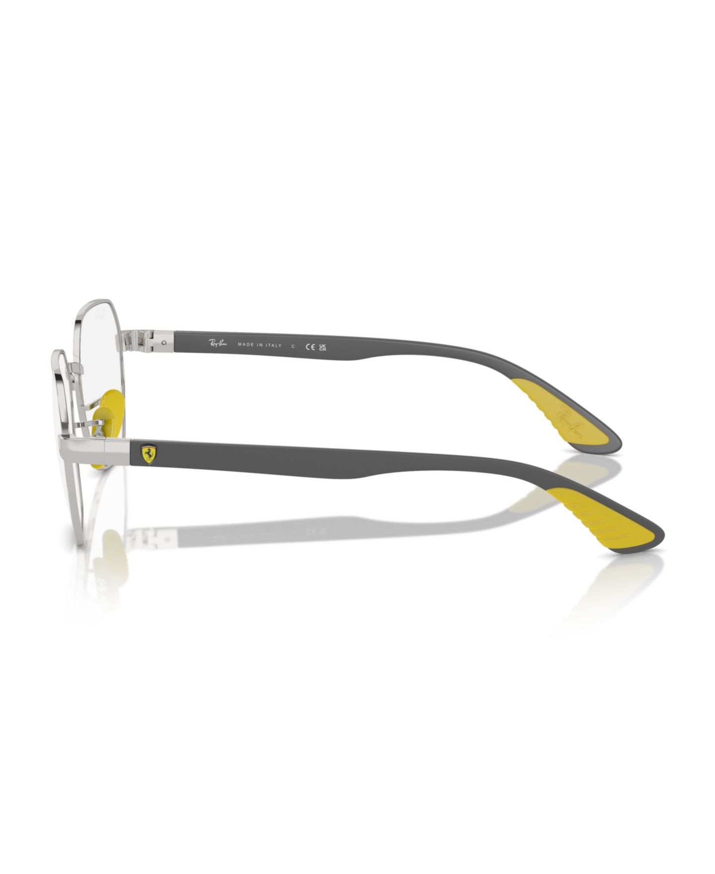Очки Ray-Ban Irregular Unisex Eyeglasses, RB6594M, цвет: Серебряный — фото 3