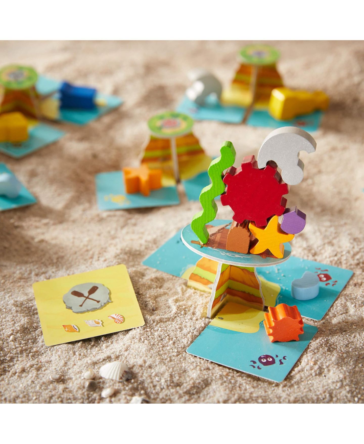 Детская игрушка Haba Flotsam Float - Island Hopping, Wreckage Piling Stacking and Balancing Game for Ages 6+ — фото 2