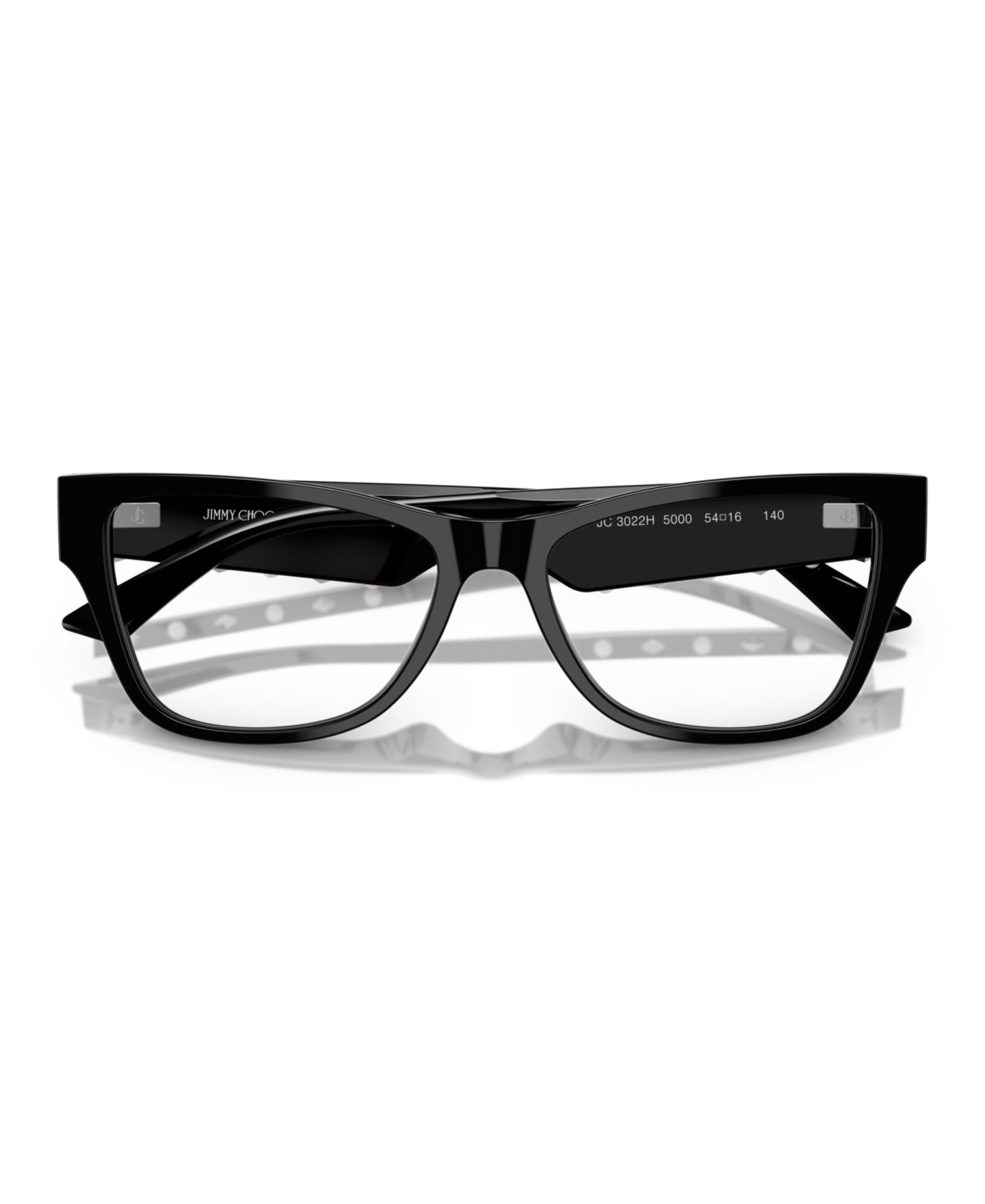 Женские сумки Jimmy Choo Pillow Eyeglasses, JC3022H, цвет: Чёрный — фото 2