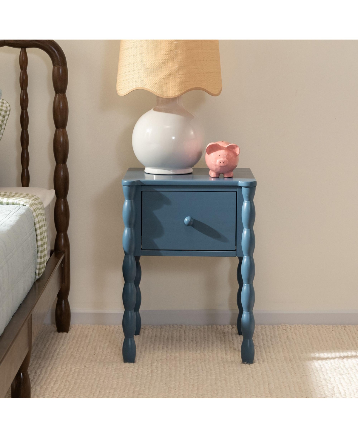 Max and Lily Jenny Lind 1 Drawer Nightstand