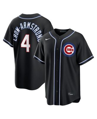 Nike Men's Pete Crow-Armstrong Black Chicago Cubs 2026 Replica