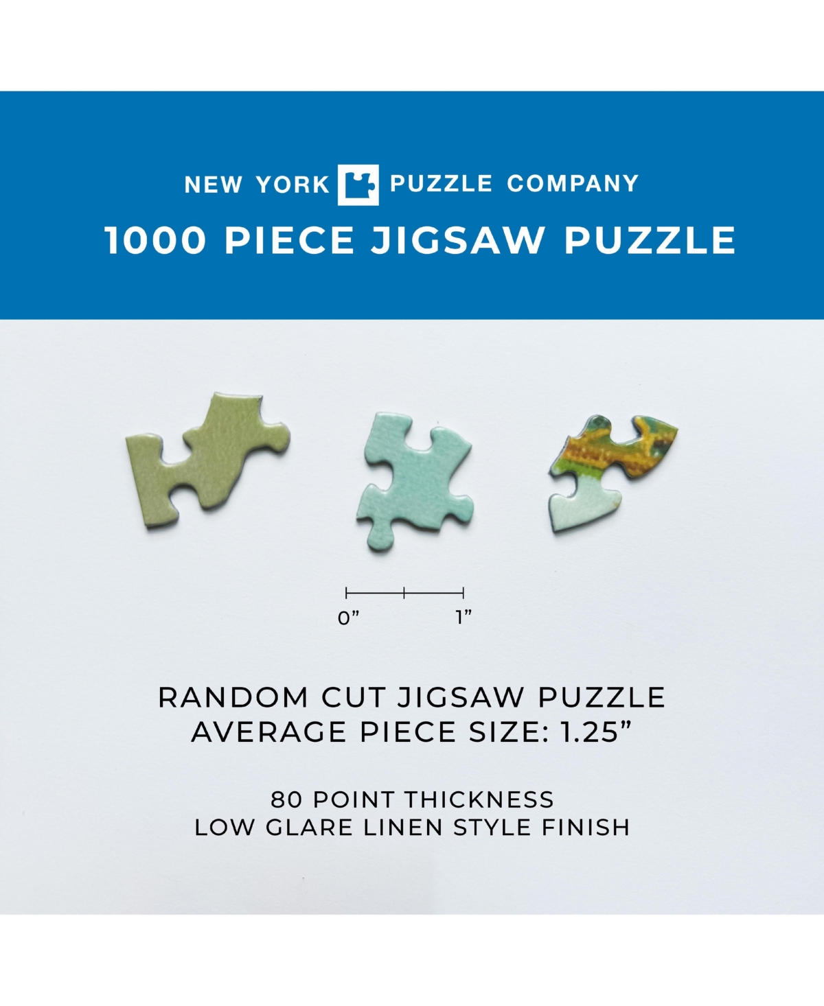 New York Puzzle Company City Bear 1000 Piece Puzzle