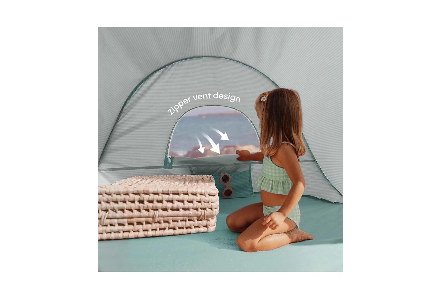 Детские игрушки Tiny Land One-Stop Beach Tent Set - Play Tent for Outdoor Fun, цвет: Зелёный — фото 6