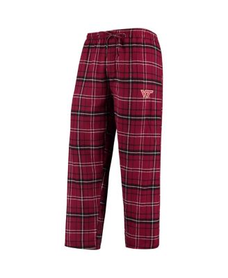 Men's Maroon/Black Virginia Tech Hokies Ultimate Flannel Pants