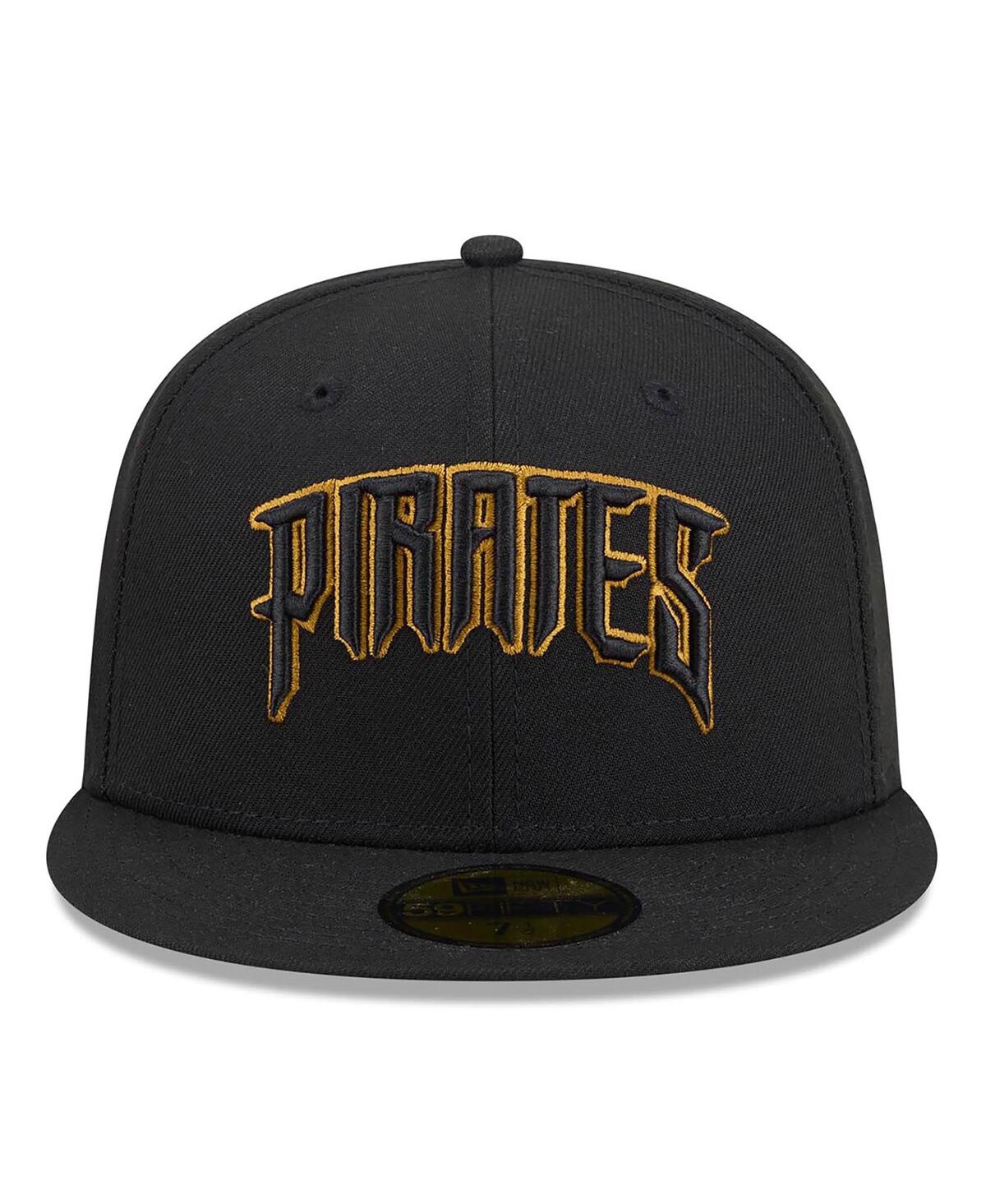 New Era Men's Black Pittsburgh Pirates 2026 City Connect 59FIFTY Fitted Hat