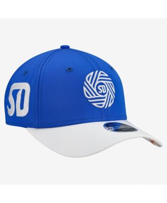 Big Boys and Girls Blue San Diego FC Jersey Hook 9SEVENTY Adjustable Hat