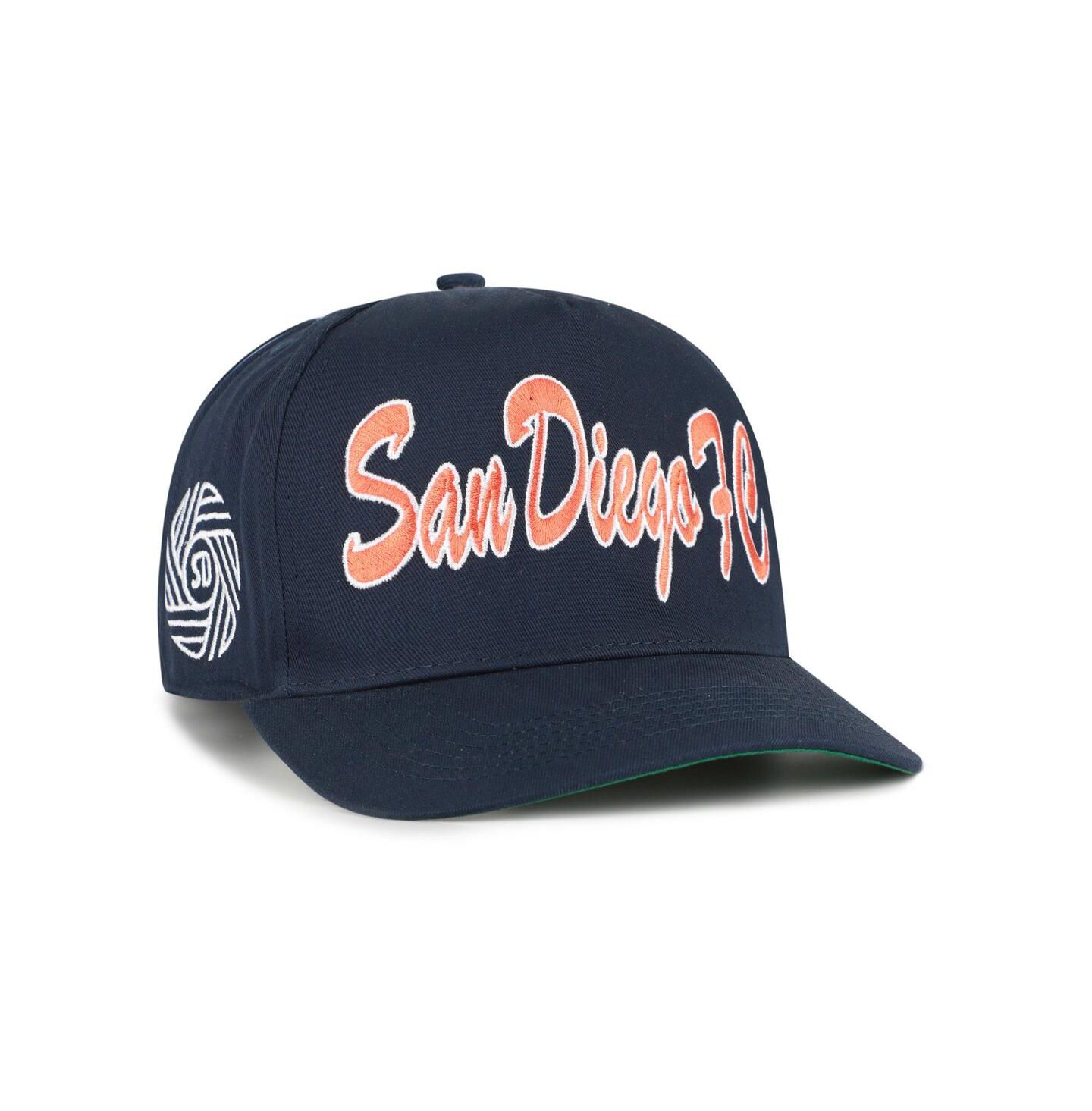 Мужская кепка '47 Brand Navy San Diego FC Brush Mark Hitch Adjustable Hat — фото 1