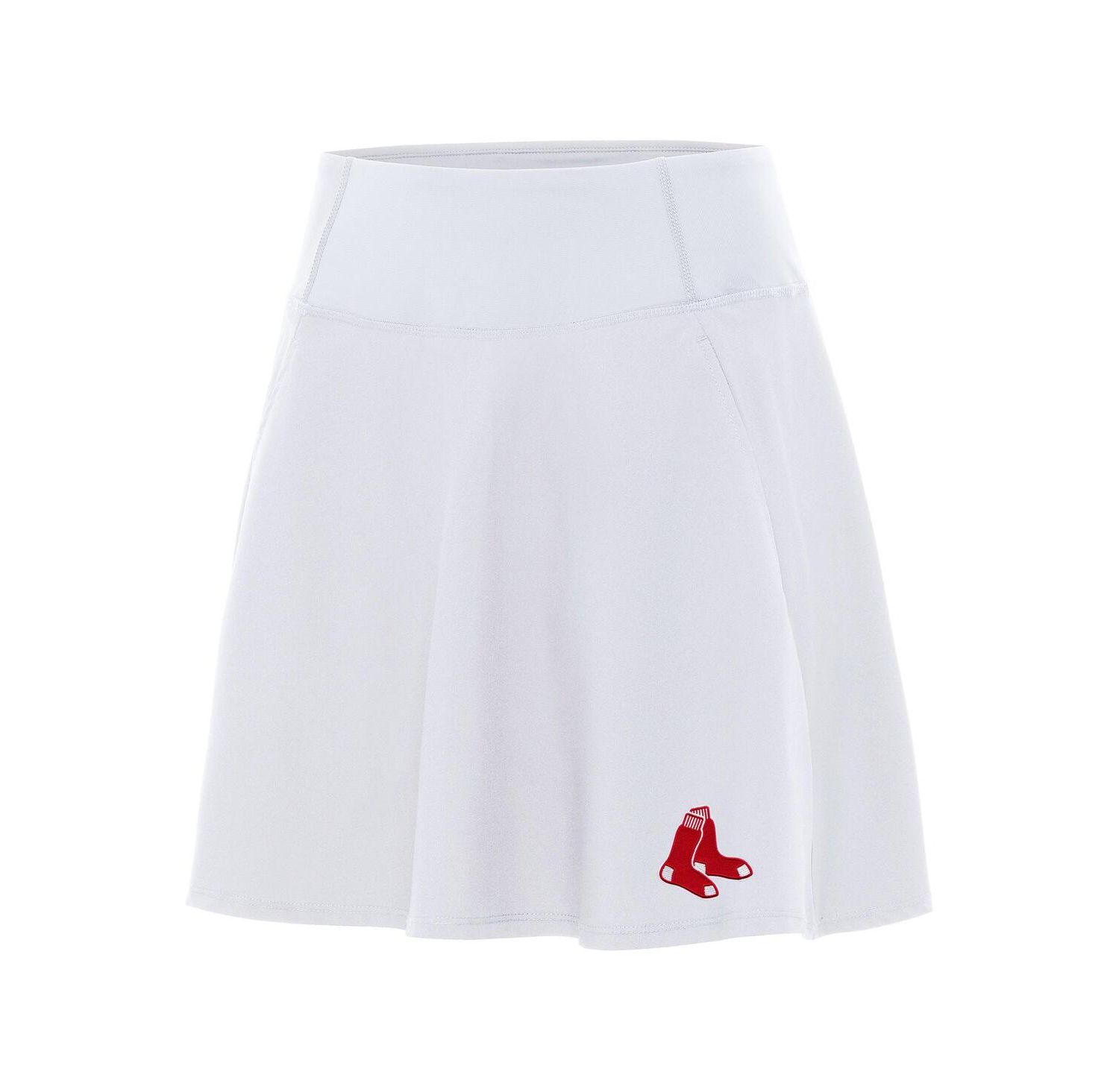 Women's White Boston Red Sox Chip Skort