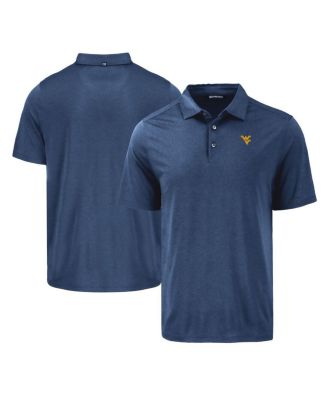 Men's Navy West Virginia Mountaineers Coastline Epic Comfort Eco Polo Shirt