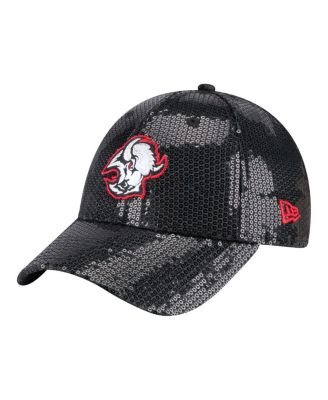 Women's Black Buffalo Sabres Sequin 9FORTY Adjustable Hat