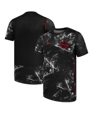 Nike Big Boys and Girls Black Canada Soccer 2026 Away Stadium