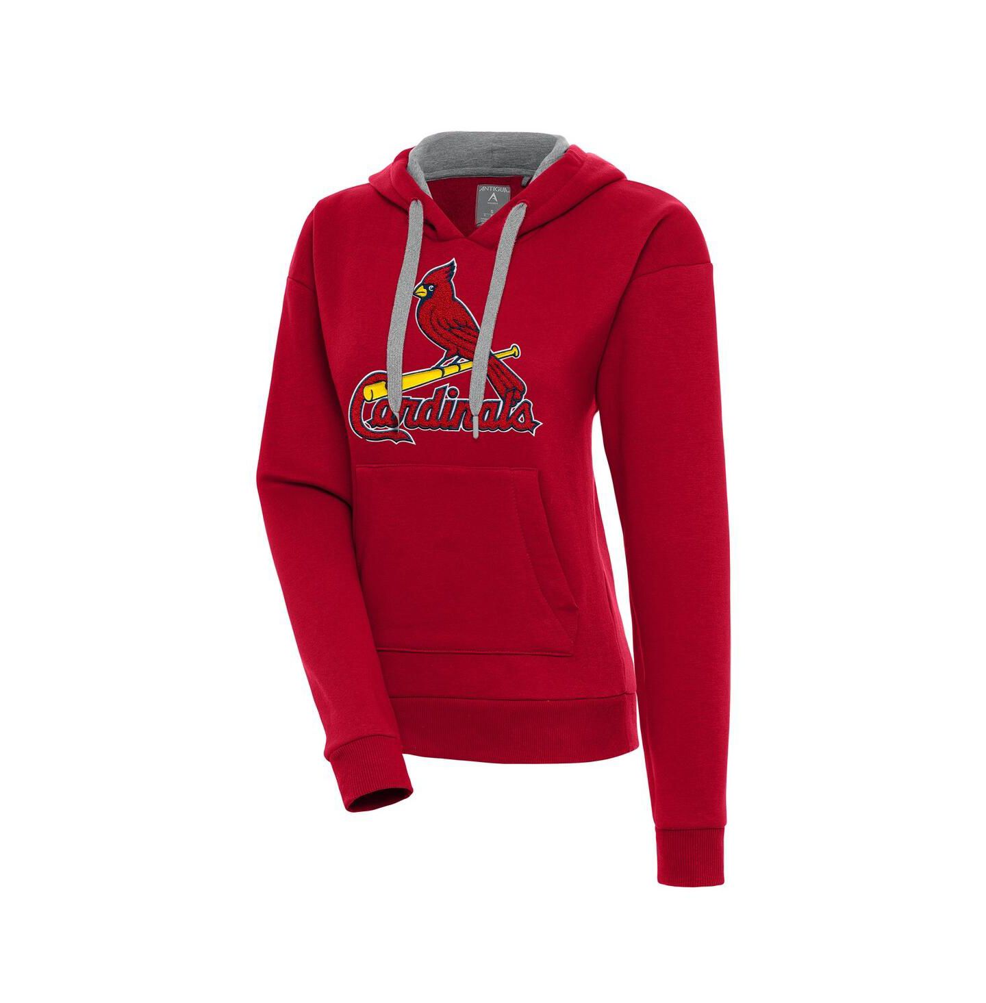 Женское худи Antigua Red St. Louis Cardinals Victory Pullover — фото 1
