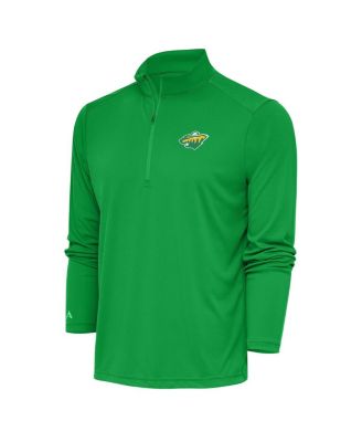 Men's Green Minnesota Wild Special Edition 2.0 Tribute Quarter-Zip Pullover