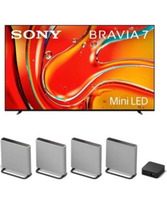 4K Bravia LCD Mini LED Full Array HDR Google TV with a Sony HT-A9M2 4.0.4 Ch BRAVIA Soundbar (2024)