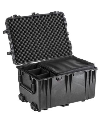 1660 Watertight Wheeled Hard Case with Dividers